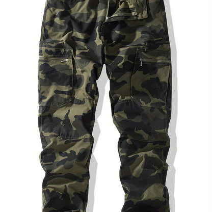 Men's Tactical Camouflage Overalls with Multi-Pockets