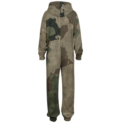 Camo Onesie | Dirty Brown Camouflage