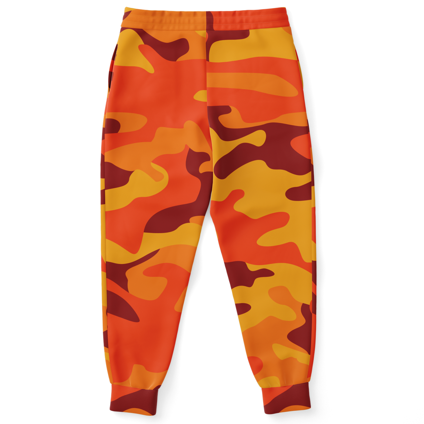 Camo Joggers | Unisex | Orange & Red