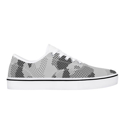 Camo Skate Shoes | Digital Gray Camouflage