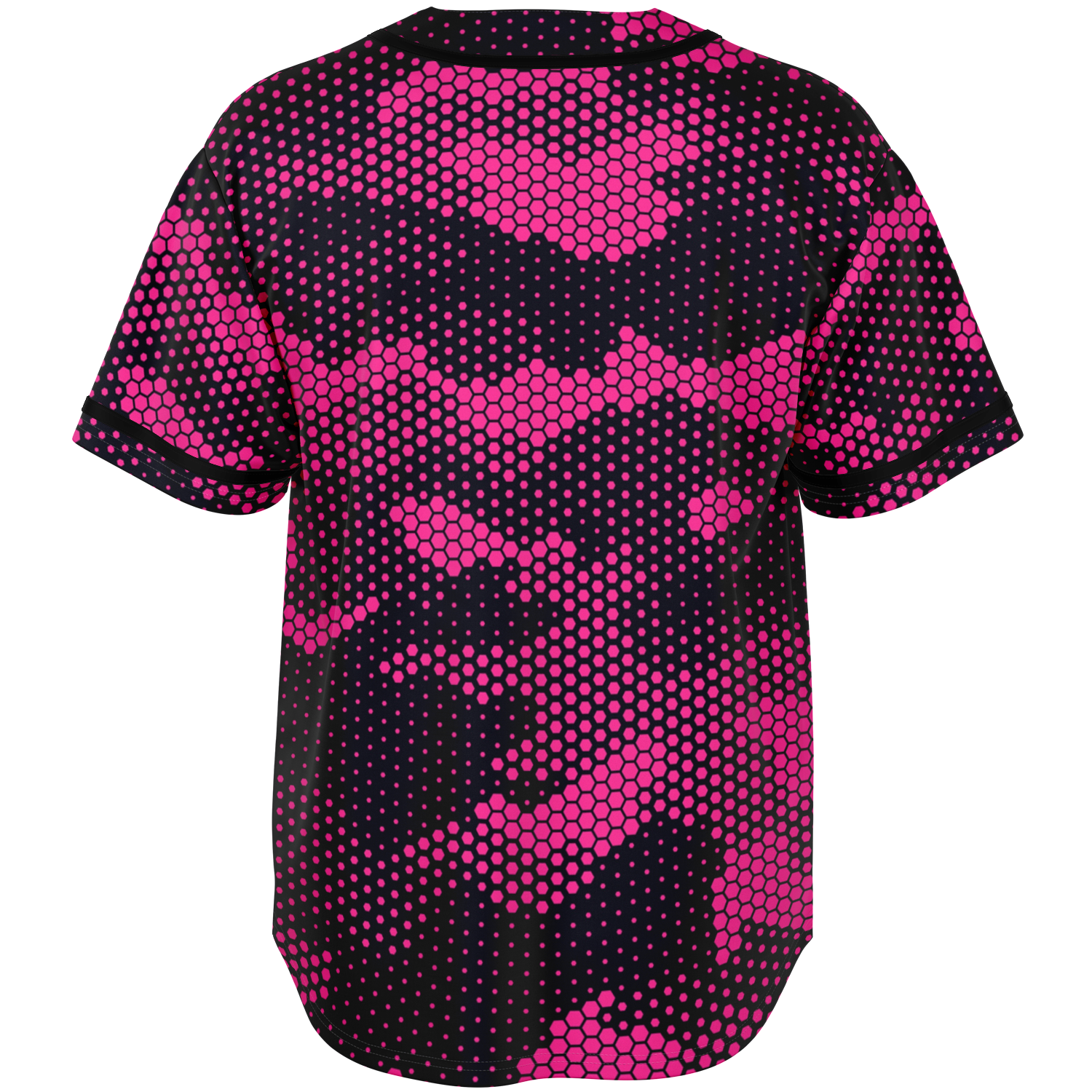 Camo Baseball Jersey | Pink Digital Camouflage