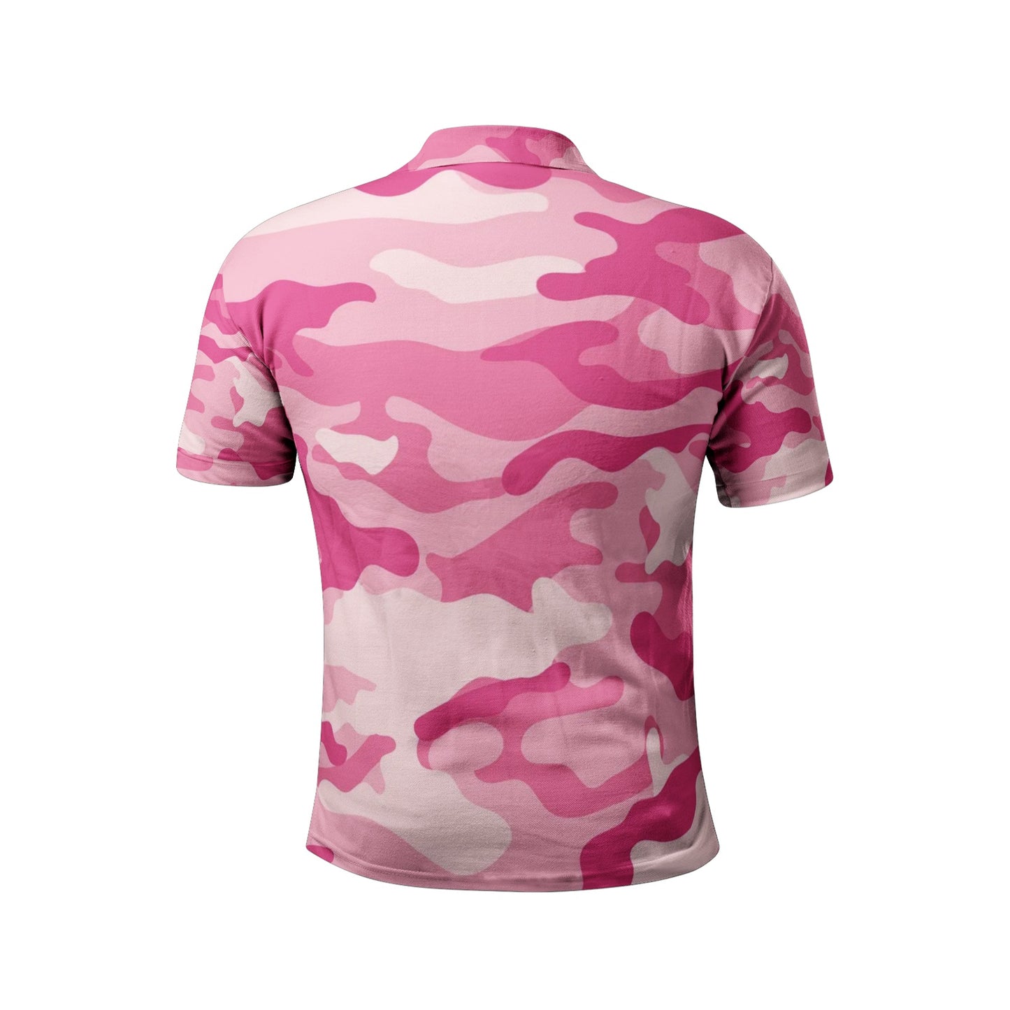 Camo Golf Shirt | Lavender Pink Camouflage