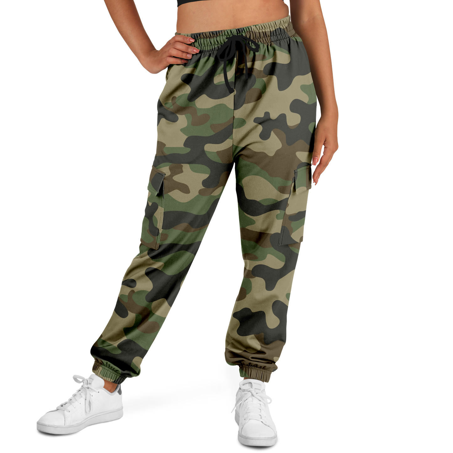 Camo Cargo Pants | Unisex | Military Brown Camouflage