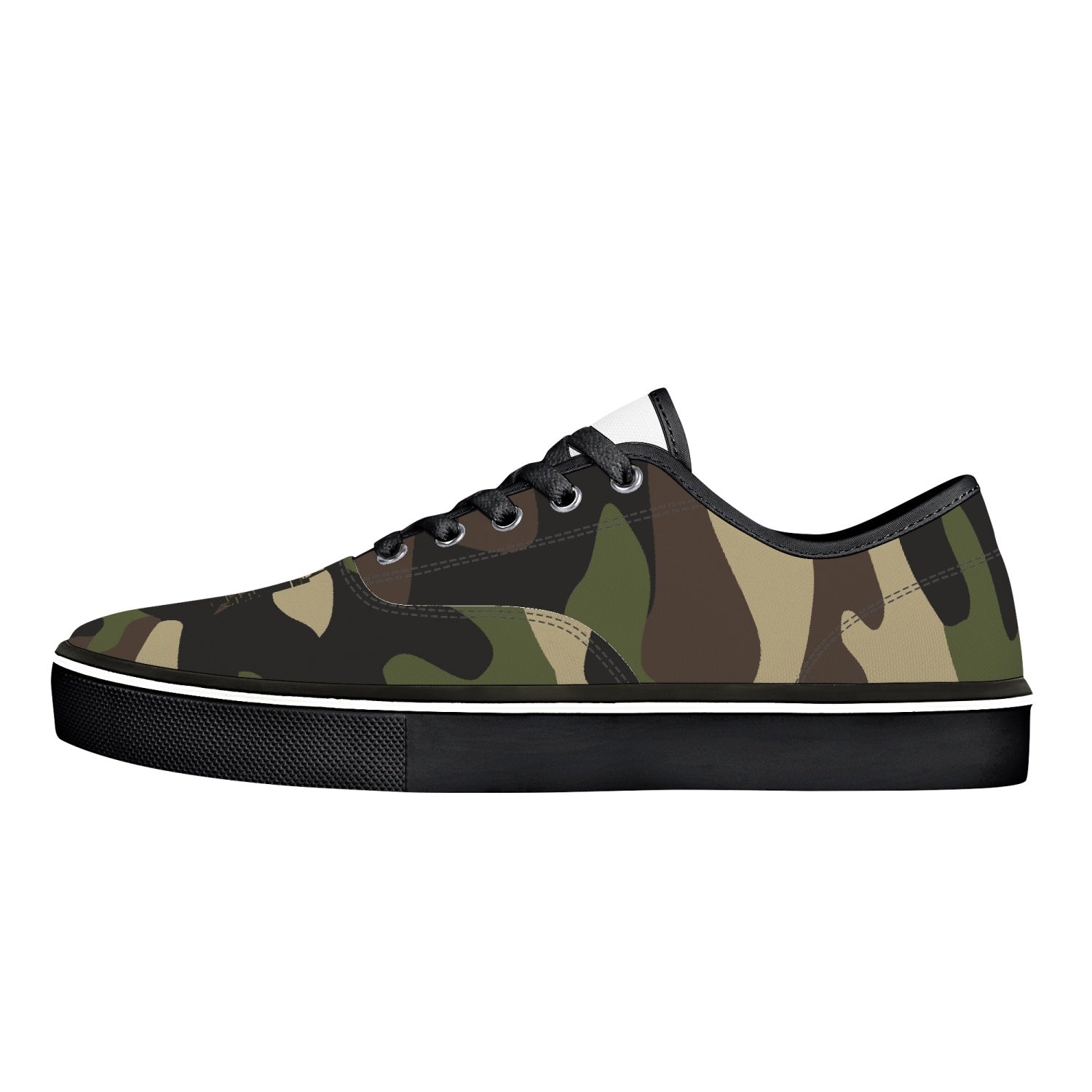 Camo Skate Shoes | Classic Green Camouflage