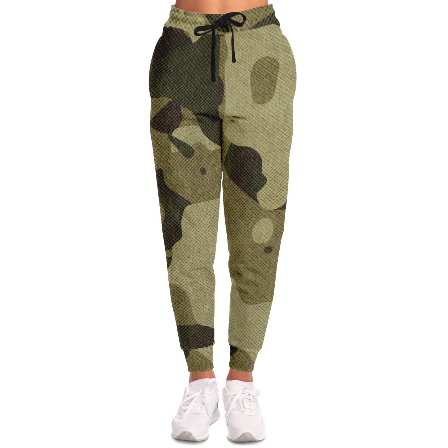 Camo Sweatpants | Unisex | Green Fabric Camouflage