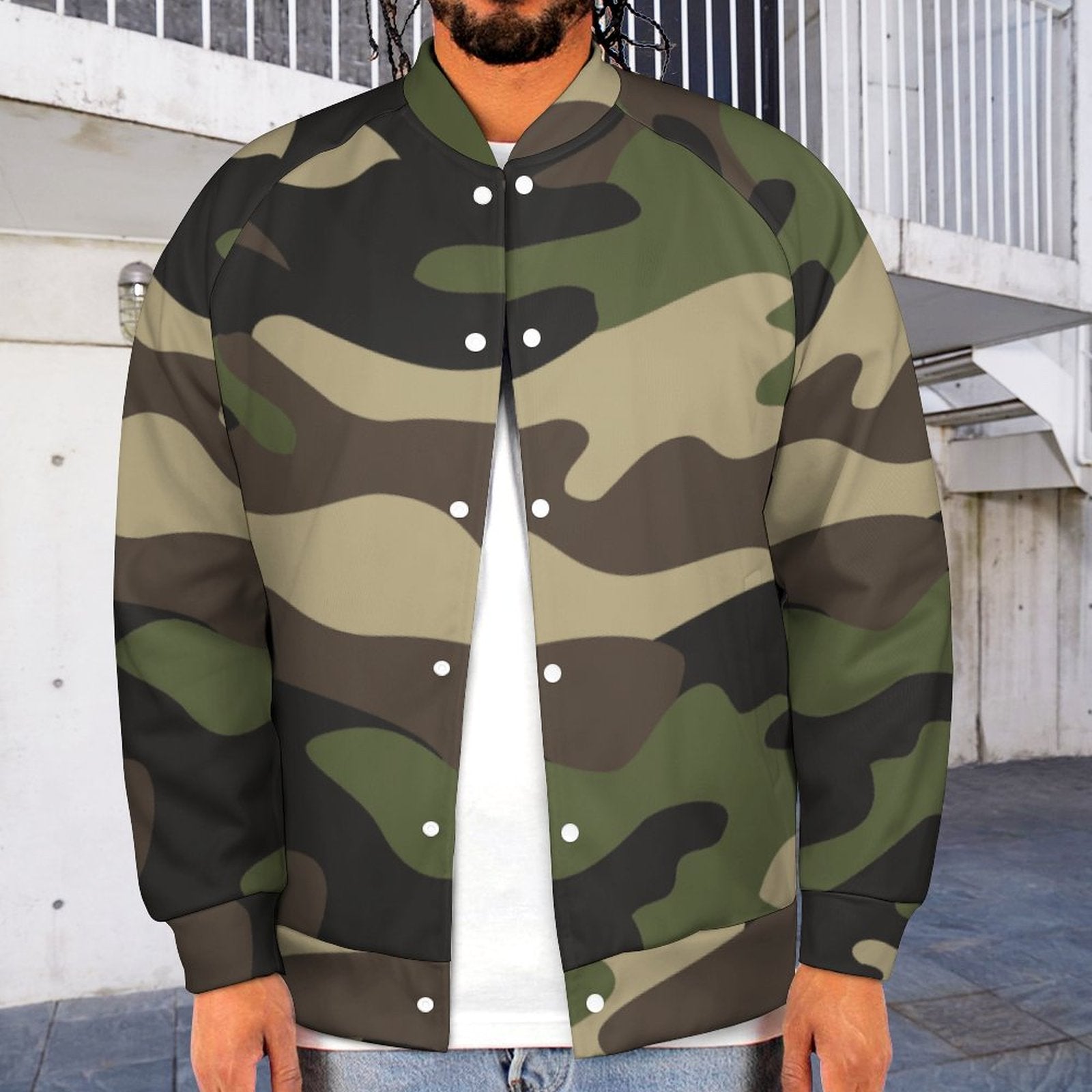 Men's Camo Jacket | Classic Green Camouflage