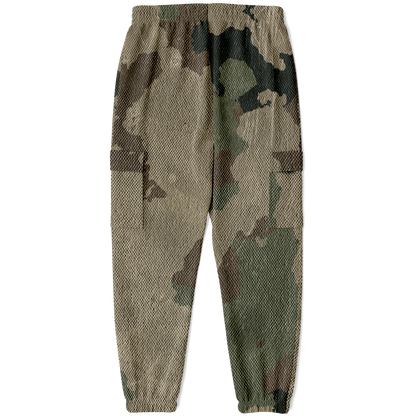 Camo Cargo Pants | Unisex | Dirty Old Brown Camouflage