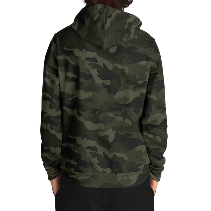 Brown Camo Hoodie | Digital Dotted Camouflage