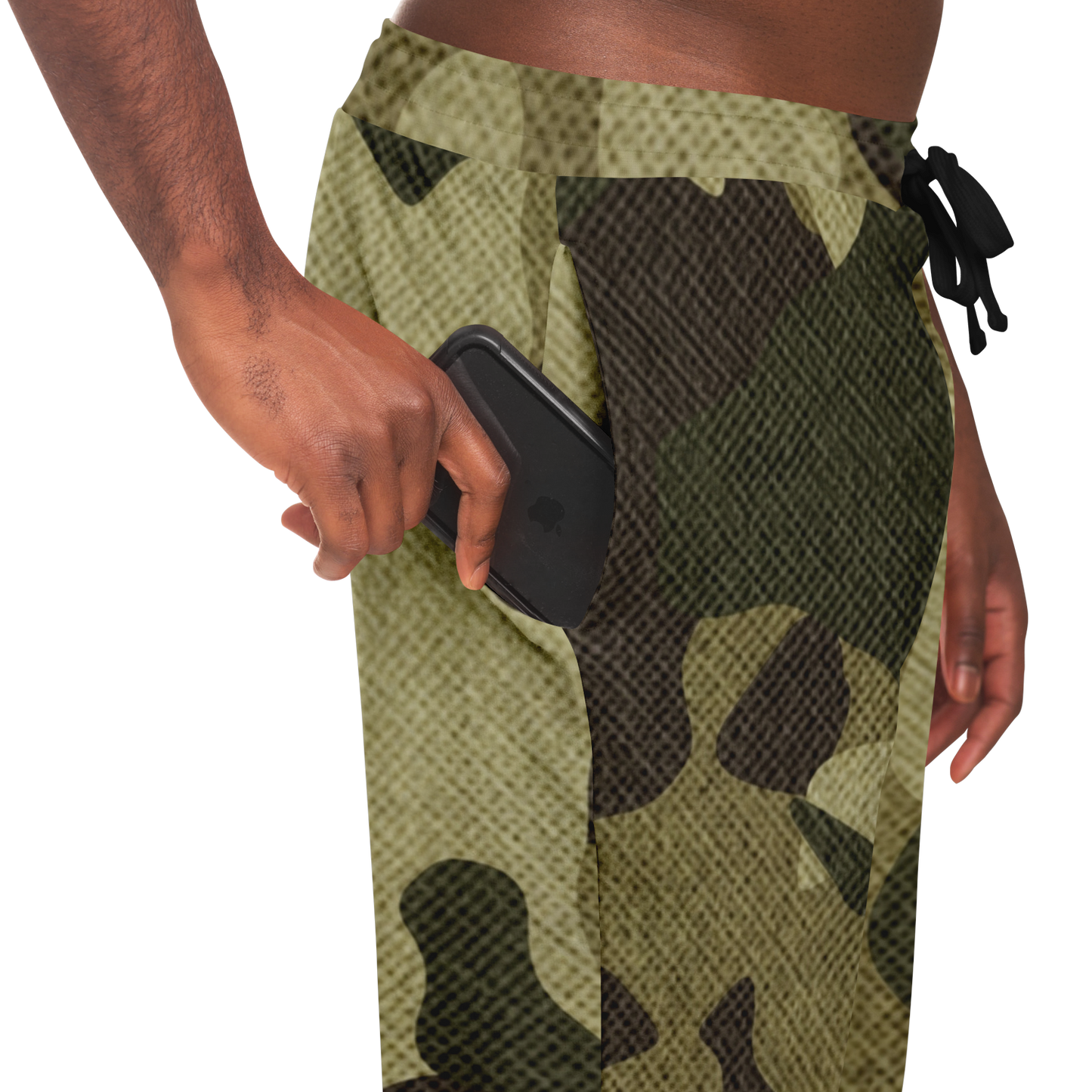 Camo Joggers | Unisex | Green Fabric Camouflage