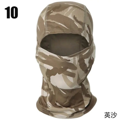 Full Camouflage Face Mask