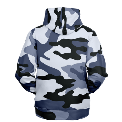 Camo Hoodie | Light Blue Camouflage Pullover