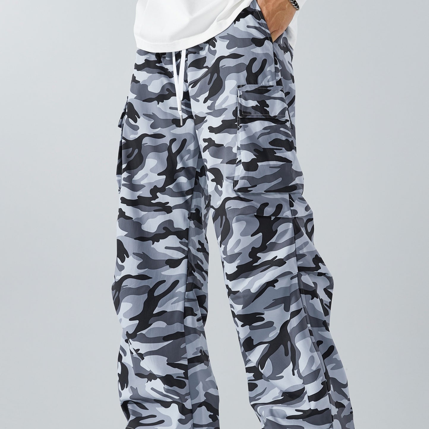 Camo Cargo Pants for Men | Slight Stretch, Regular Length