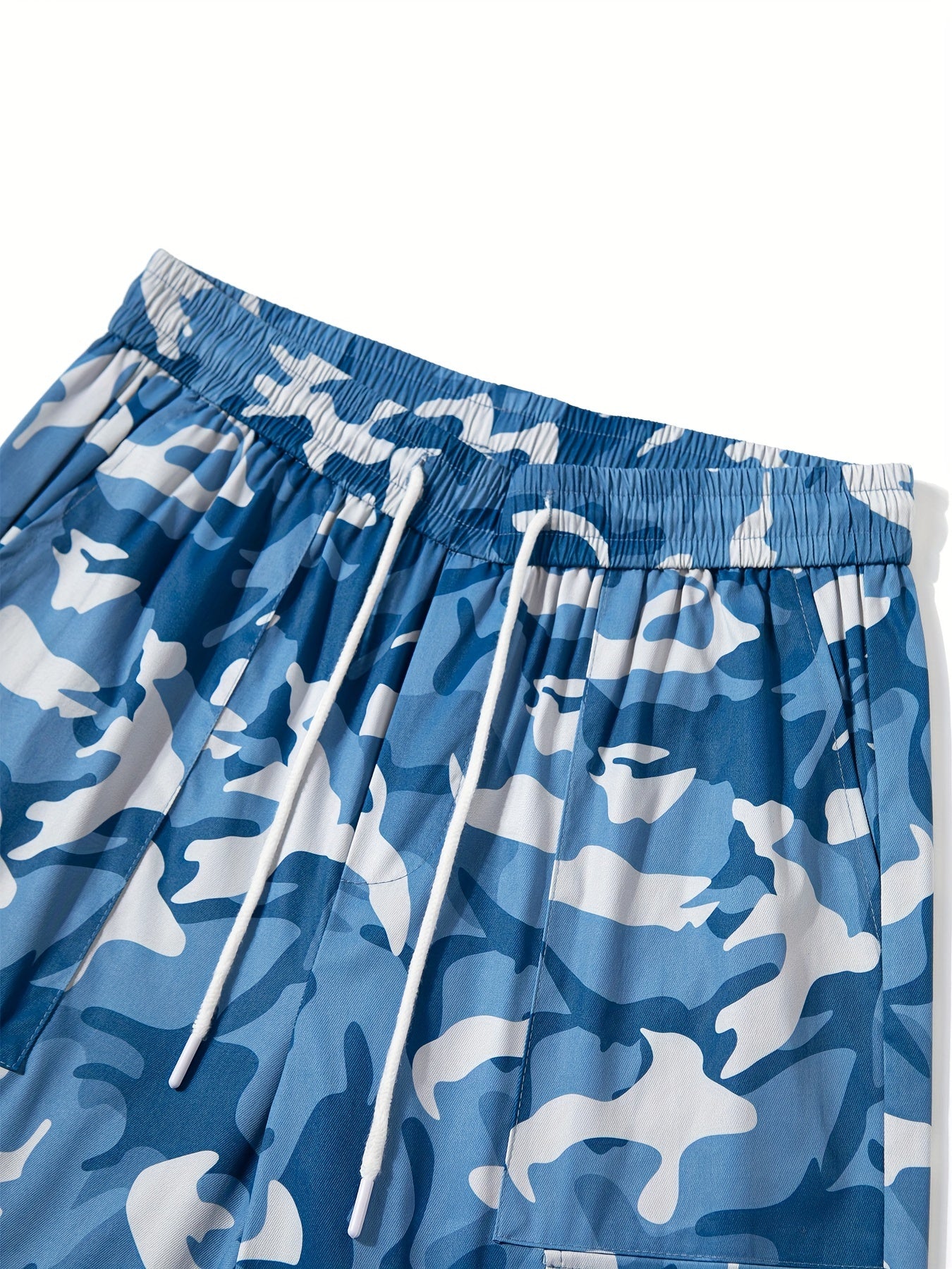 Men's Camo Cargo Pants | Loose Fit, Multi-Pocket Design