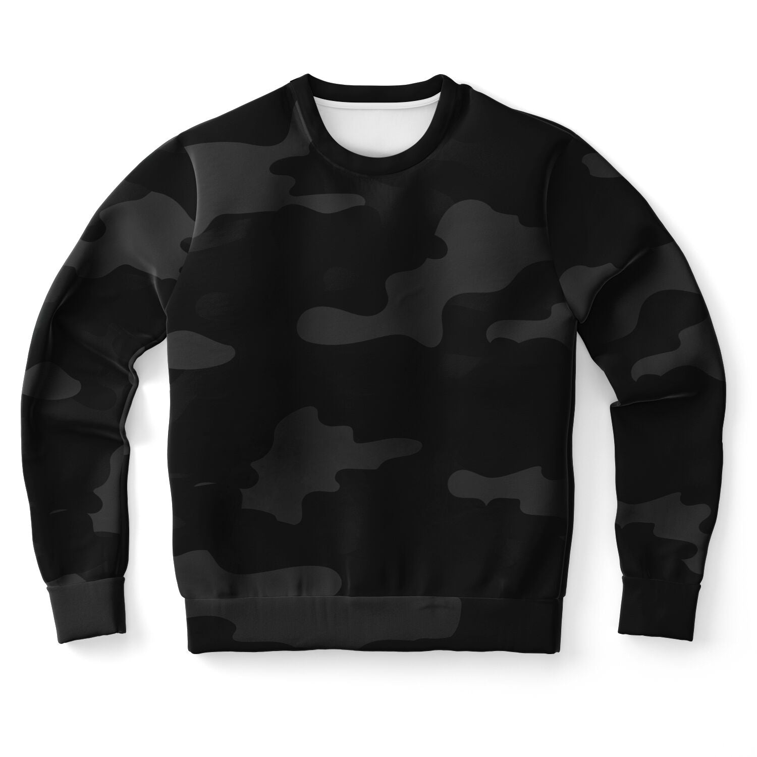 Camo Sweatshirt | Unisex | Black