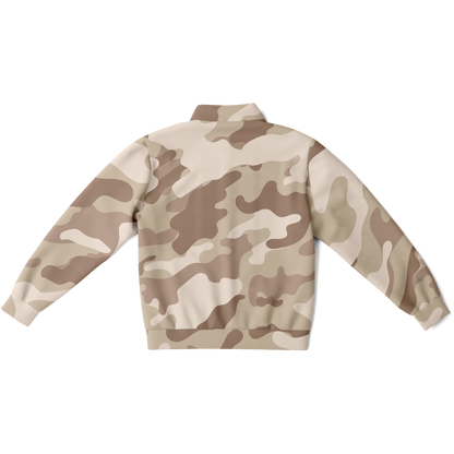 Camo Track Jacket | Brown Desert Camouflage