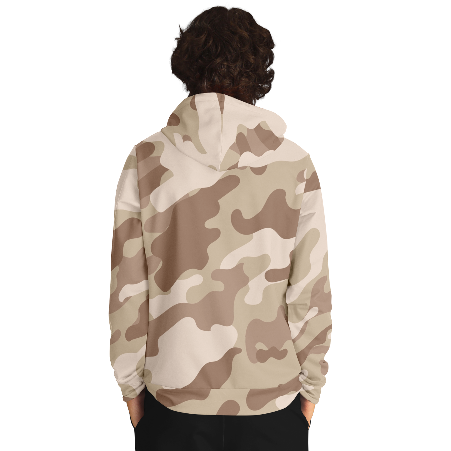 Camo Hoodie | Brown Desert Camouflage Pullover