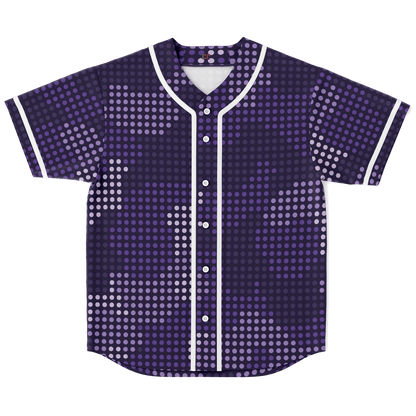 Camo Baseball Jersey | Blue Led Screen Camouflage