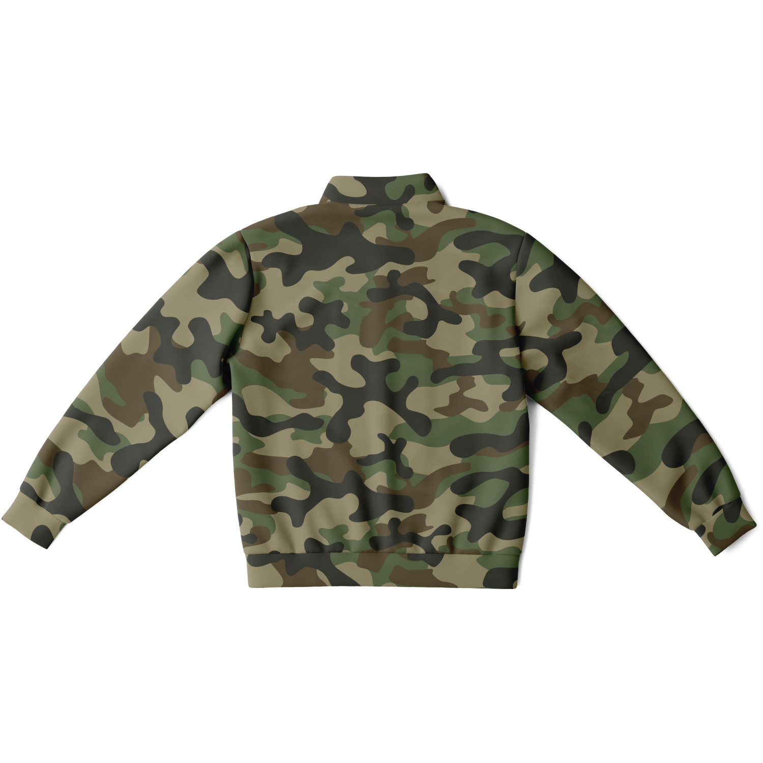 Camo Track Jacket | Military Brown Camouflage