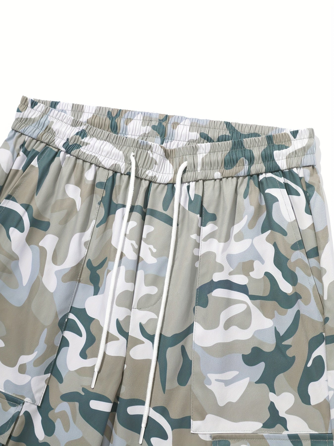 Men's Camo Cargo Pants | Loose Fit, Multi-Pocket Design