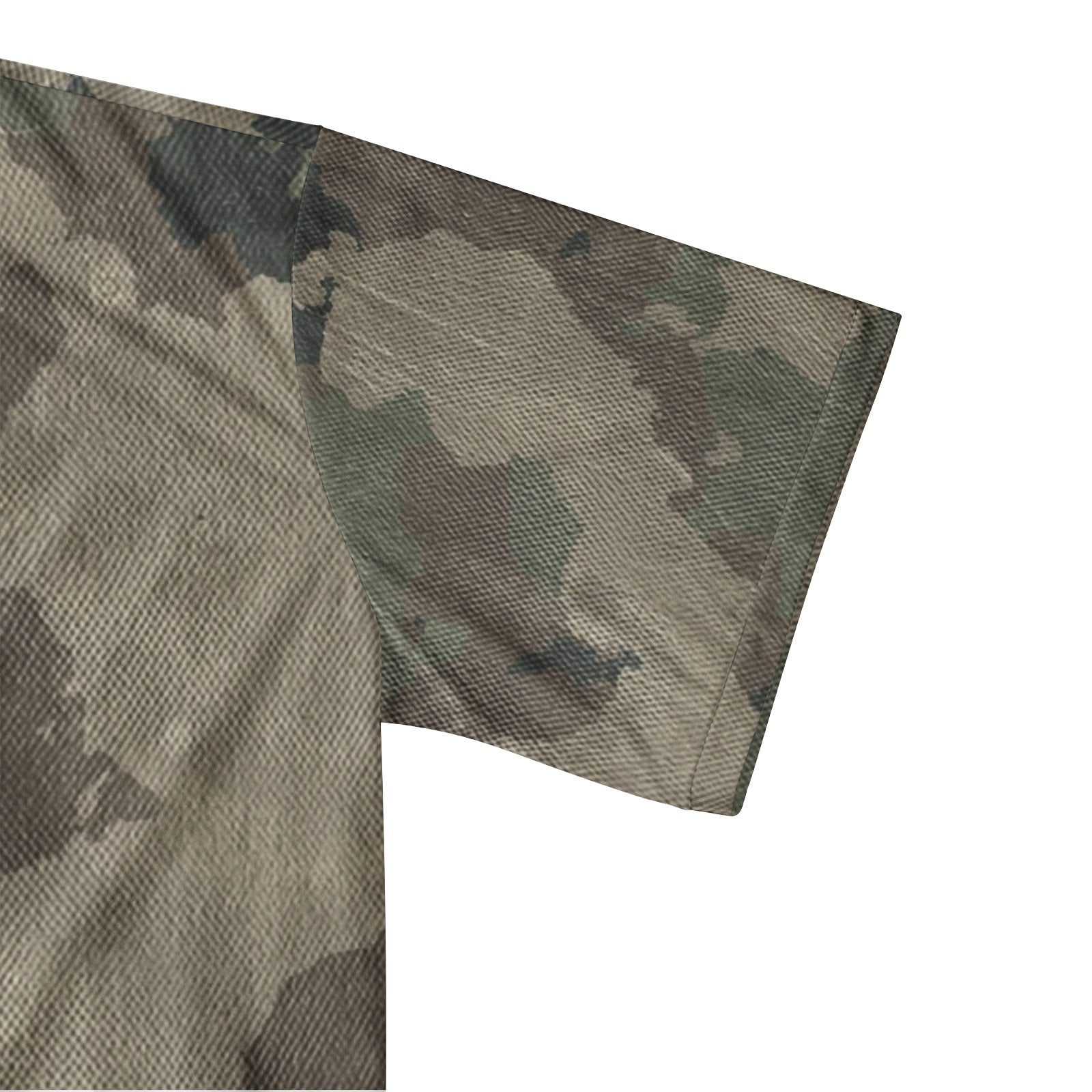 Camo Golf Shirt | Dirty Brown Camouflage