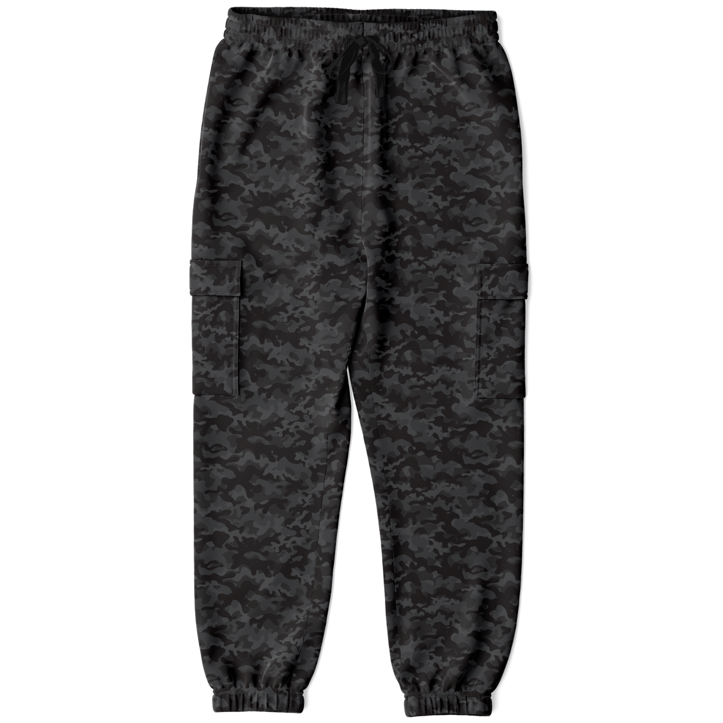 Black Camo Cargo Pants | Classic Army Camouflage | Unisex