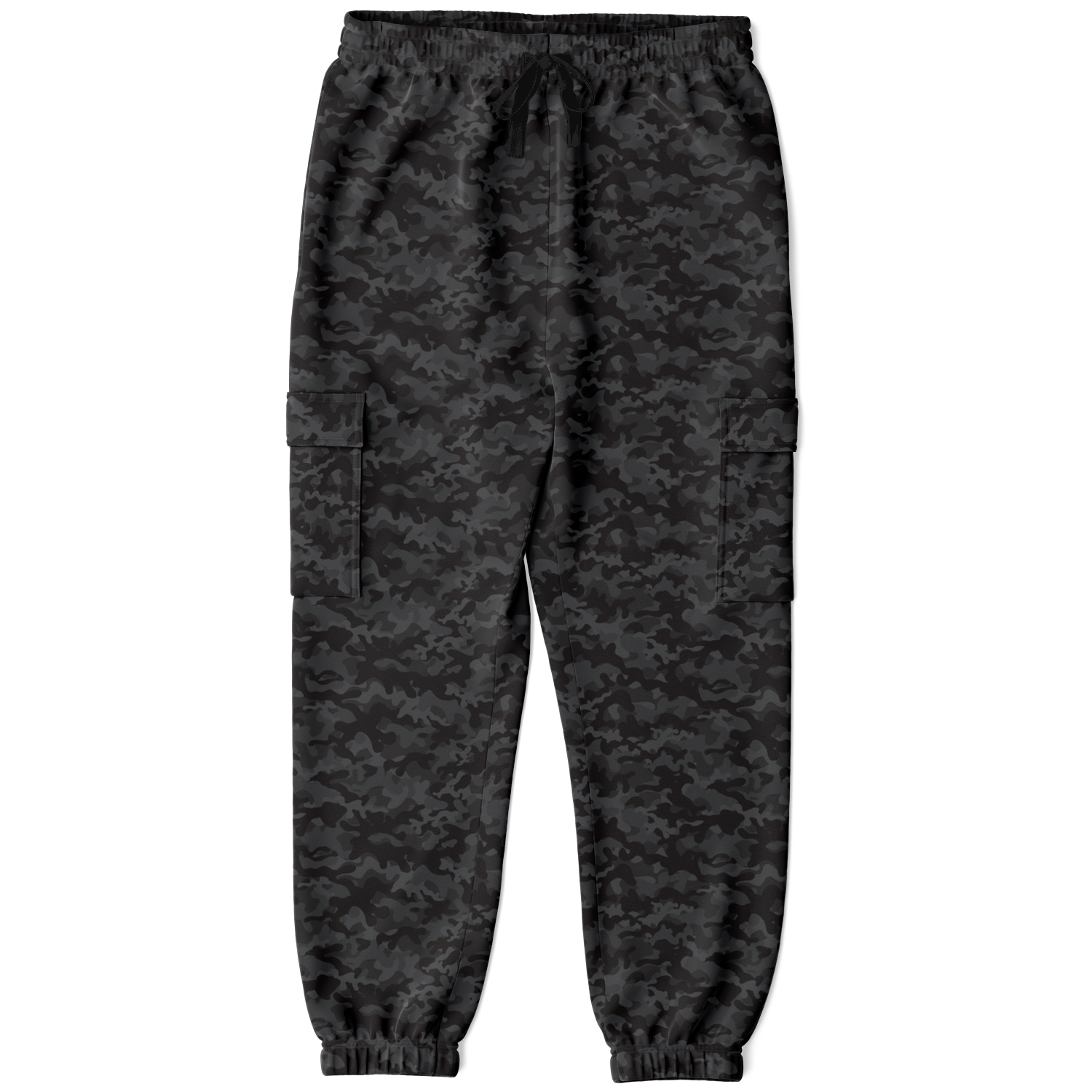 Black Camo Cargo Pants | Classic Army Camouflage | Unisex