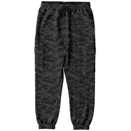 Black Camo Cargo Pants | Classic Army Camouflage | Unisex