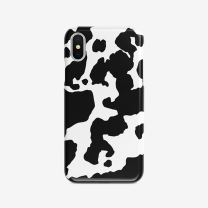 Camo Phone Case | iPhone | Black & White Camouflage