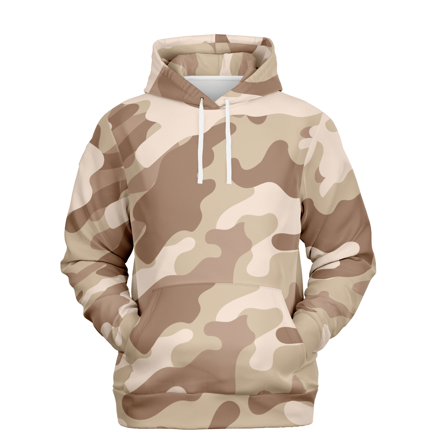 Camo Hoodie | Brown Desert Camouflage Pullover