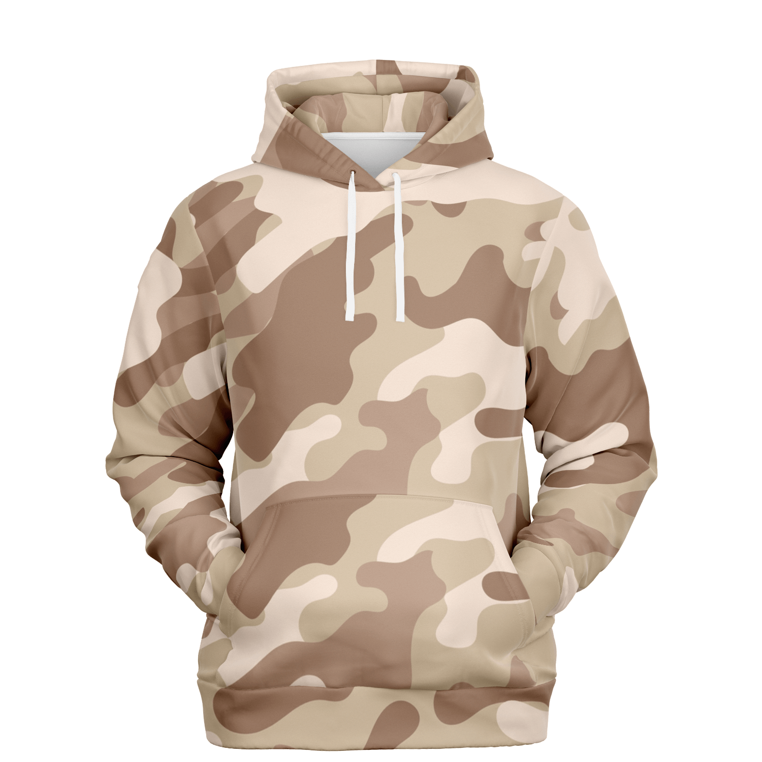 Camo Hoodie | Brown Desert Camouflage Pullover