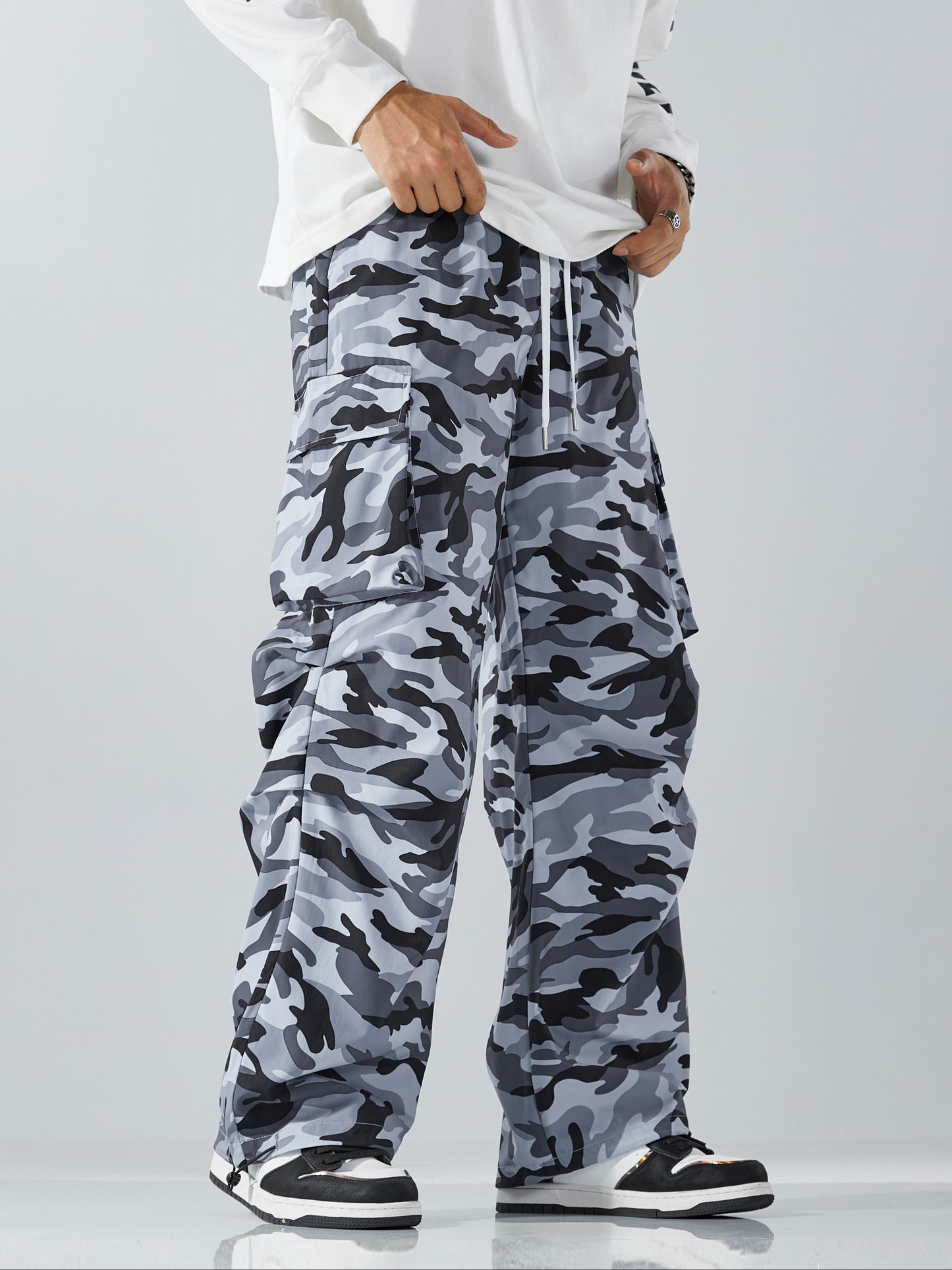 Camo Cargo Pants for Men | Slight Stretch, Regular Length