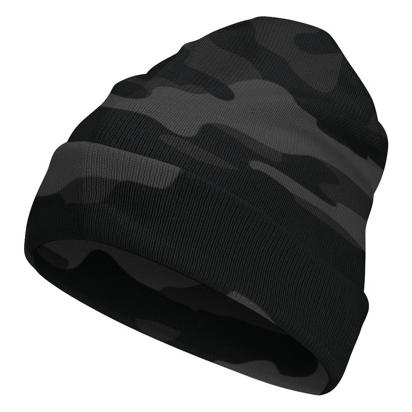 Camo Beanie | Black Camouflage