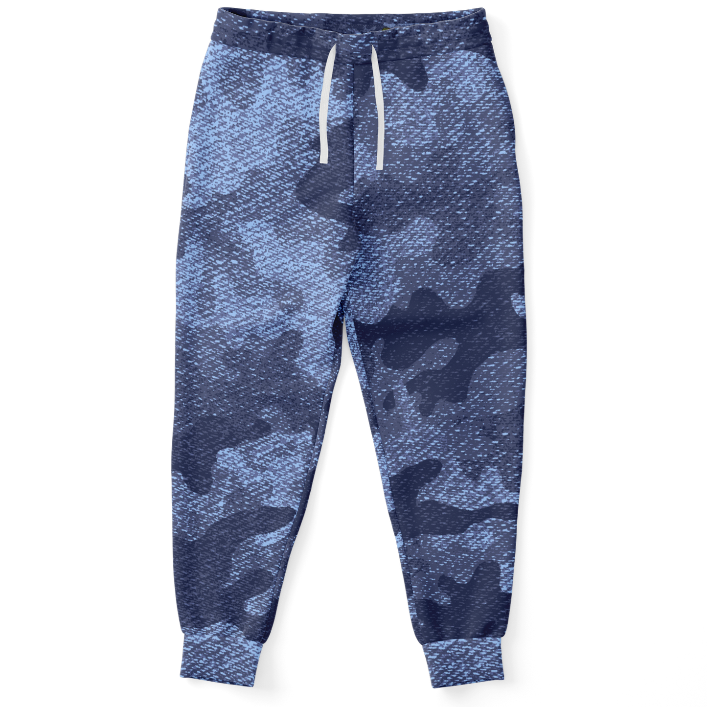 Camo Sweatpants | Unisex | Blue Denim Camouflage