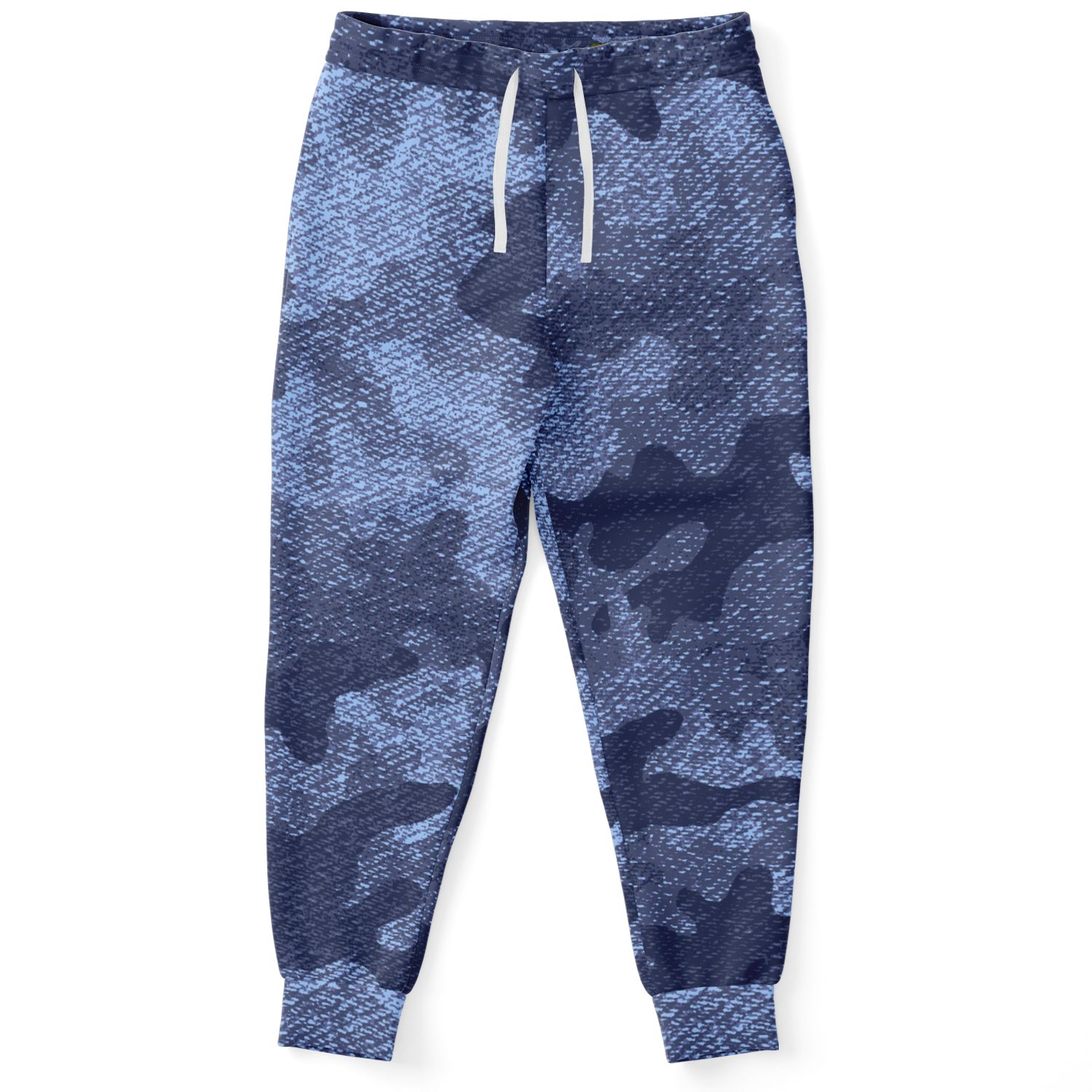 Camo Sweatpants | Unisex | Blue Denim Camouflage