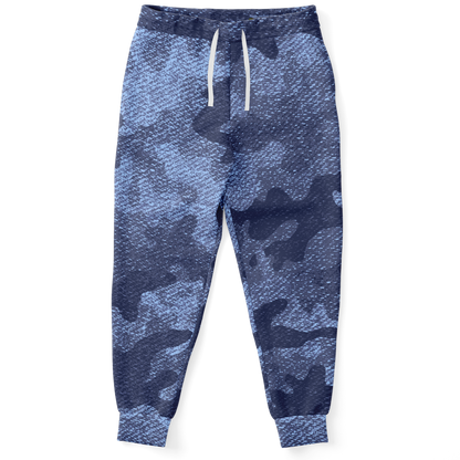 Camo Sweatpants | Unisex | Blue Denim Camouflage