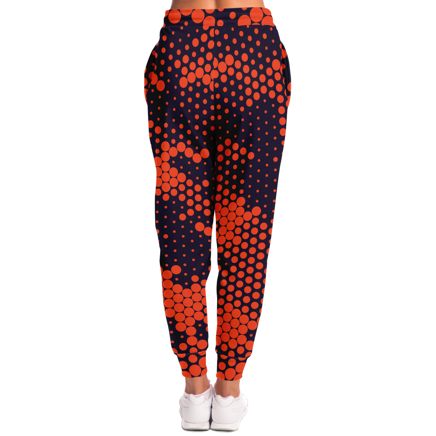 Camo Joggers | Unisex | Orange & Blue Digital