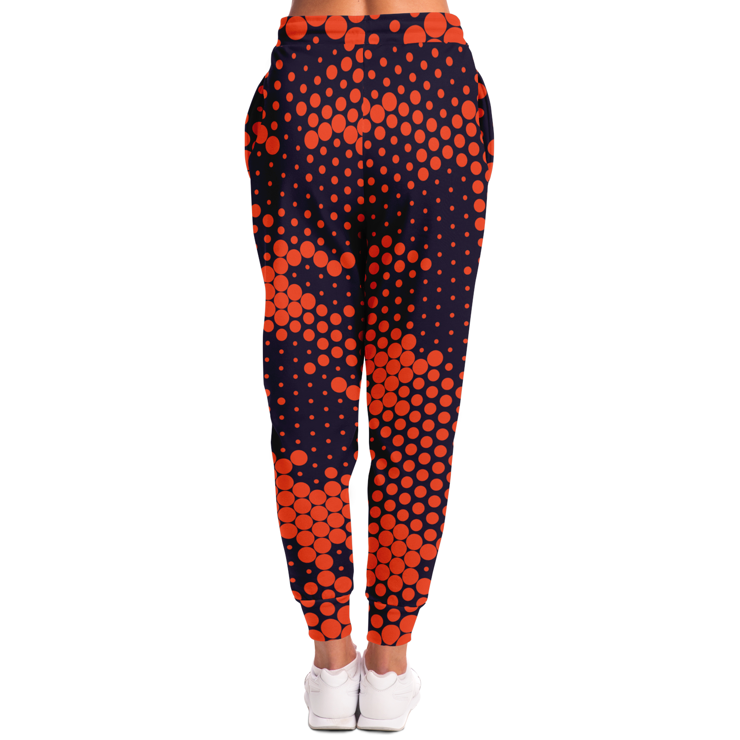 Camo Joggers | Unisex | Orange & Blue Digital