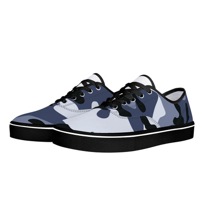 Camo Skate Shoes | Light Blue Camouflage