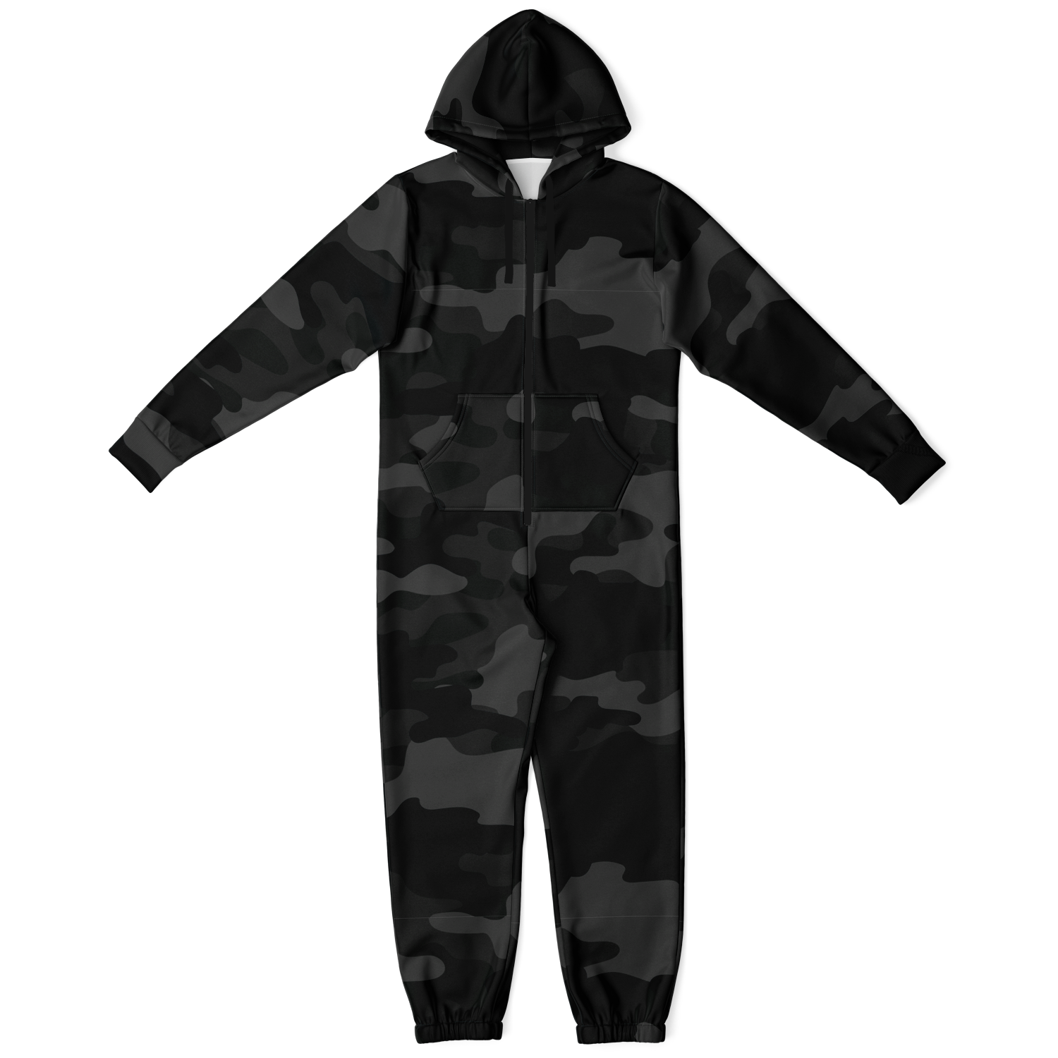 Camo Onesie | Black Camouflage