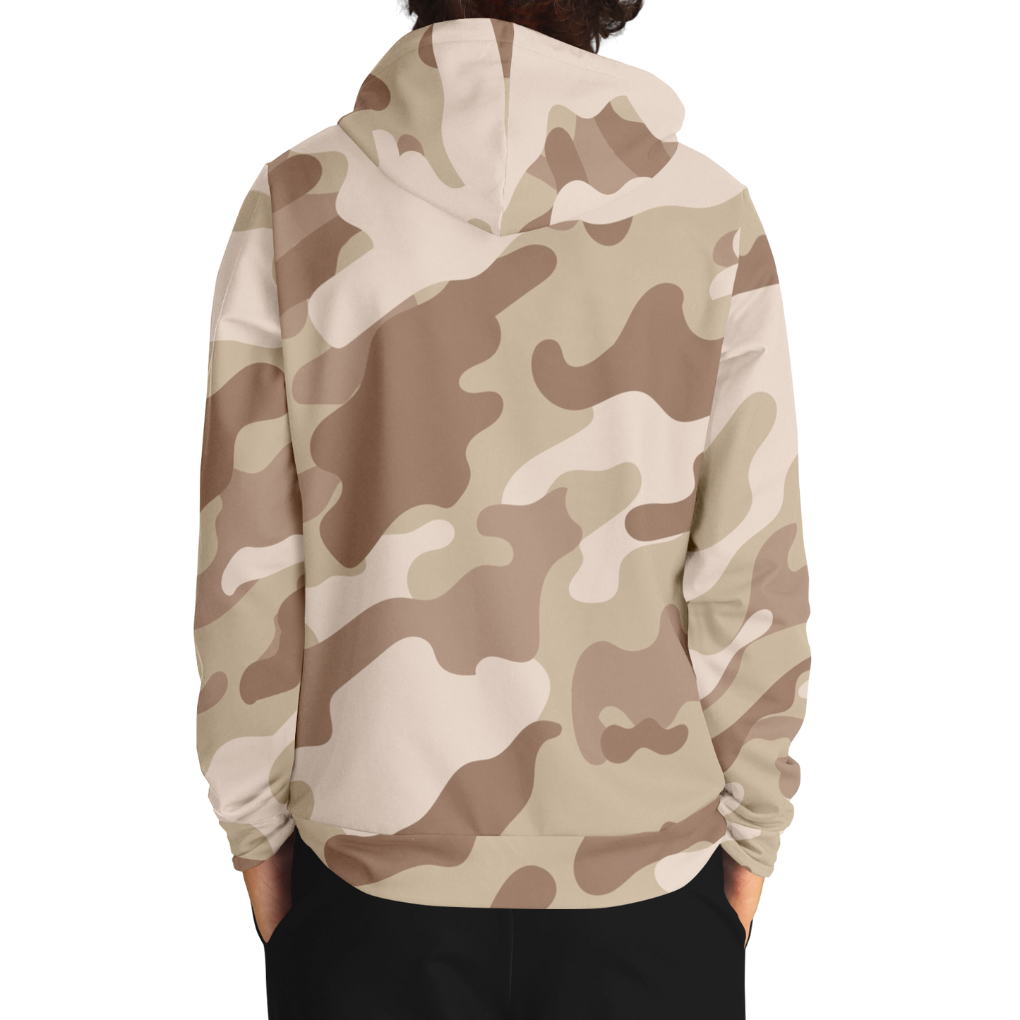 Camo Hoodie | Brown Desert Camouflage Pullover