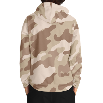 Camo Hoodie | Brown Desert Camouflage Pullover