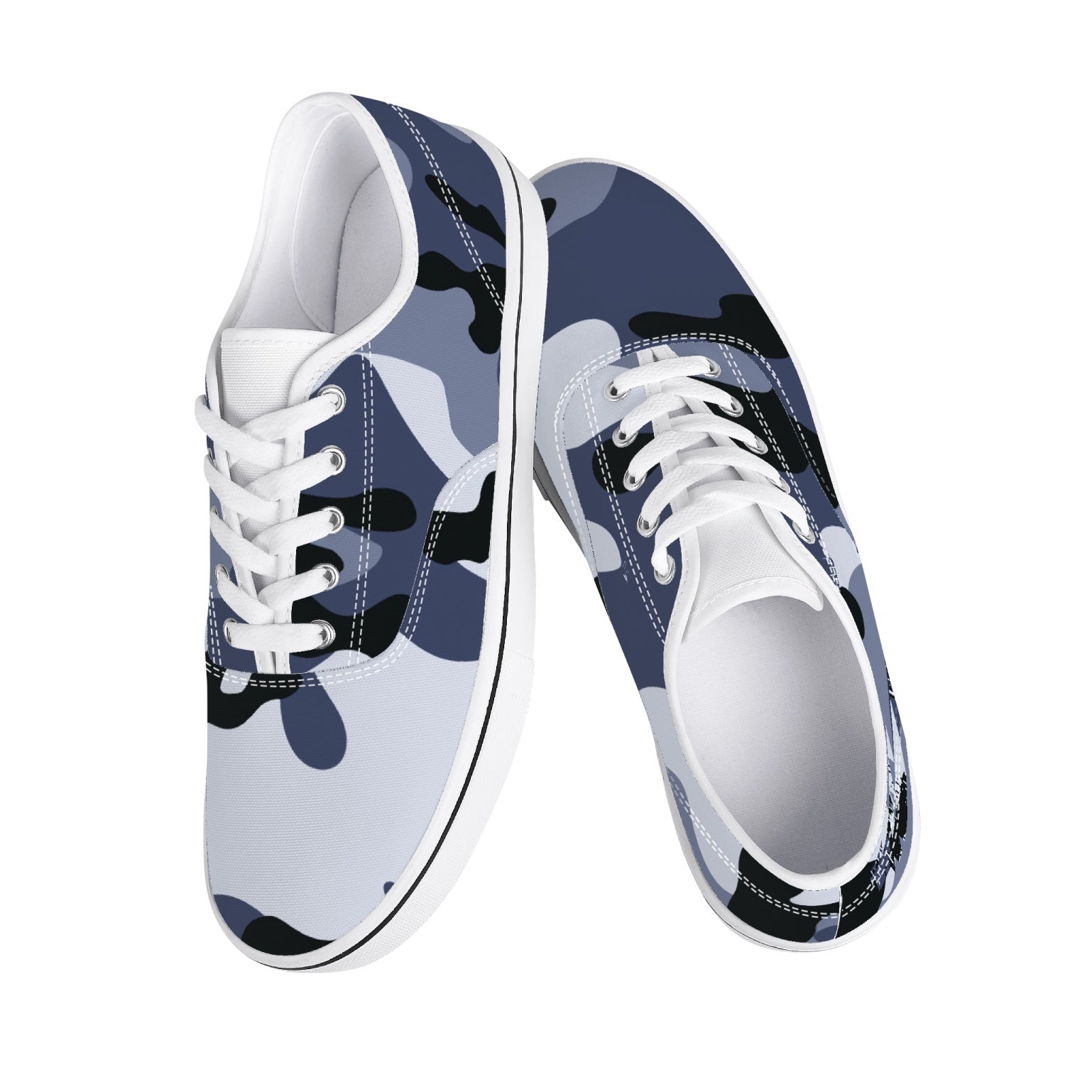 Camo Skate Shoes | Light Blue Camouflage