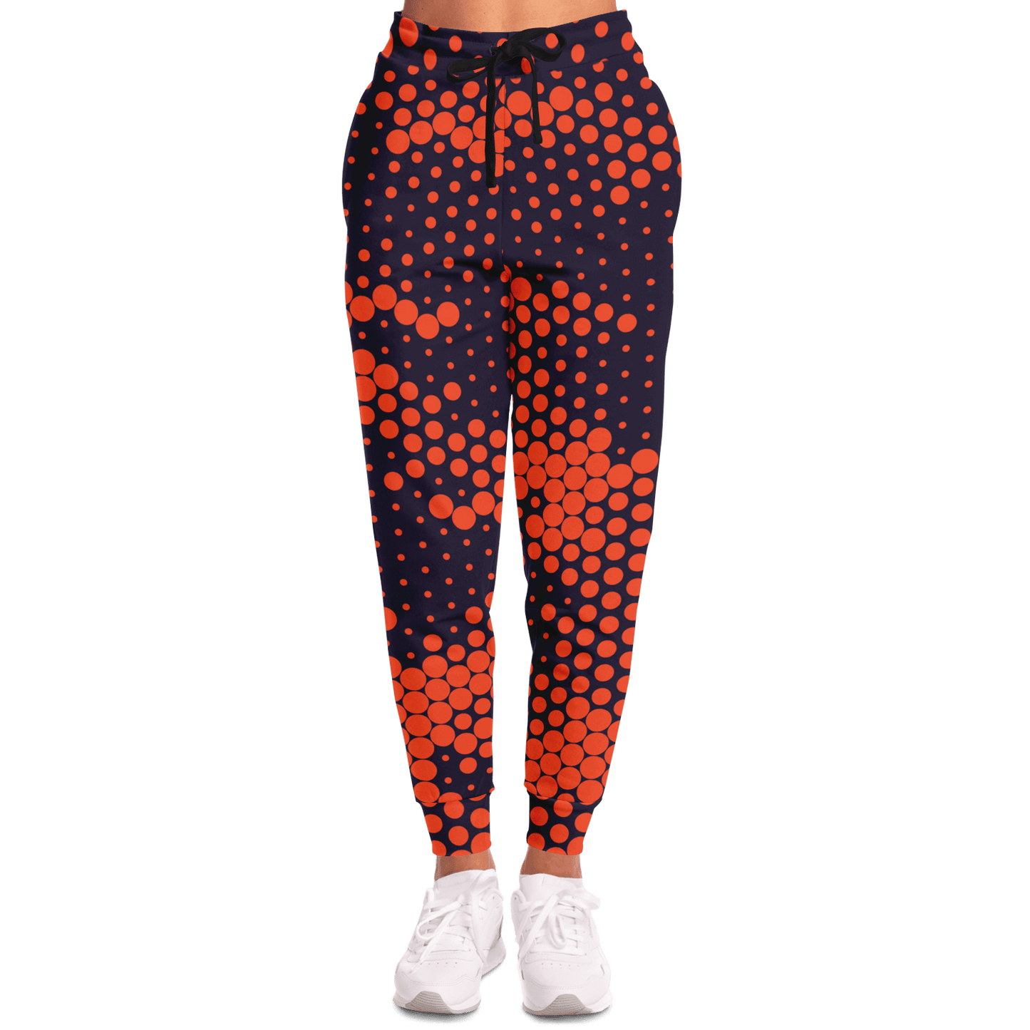 Camo Sweatpants | Unisex | Orange & Blue Digital Camouflage