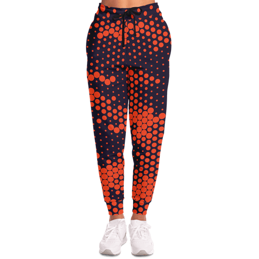 Camo Sweatpants | Unisex | Orange & Blue Digital Camouflage