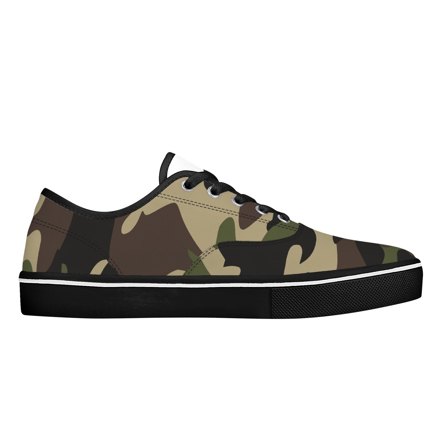 Camo Skate Shoes | Classic Green Camouflage