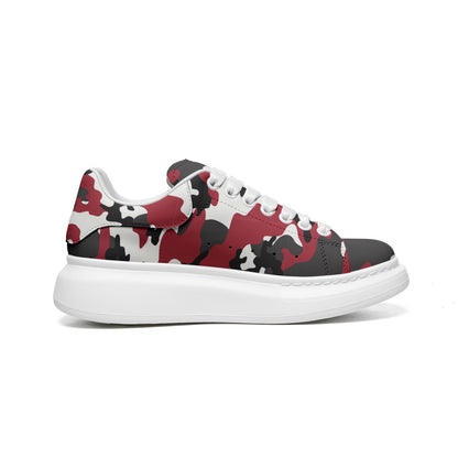 Oversized McQueen Sneakers | Green, Red, Black, & White