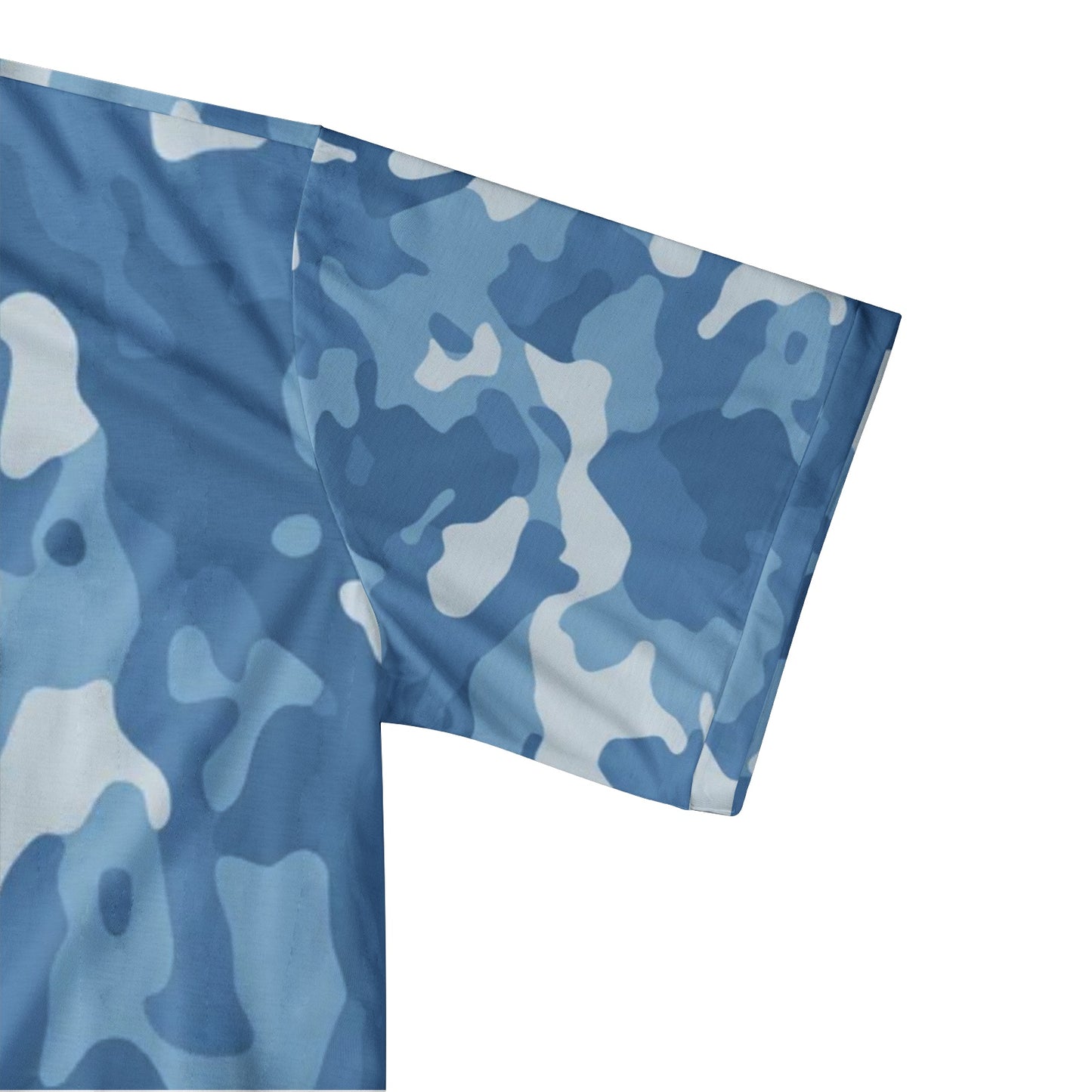 Blue Camo Golf Shirt | Military Inspired