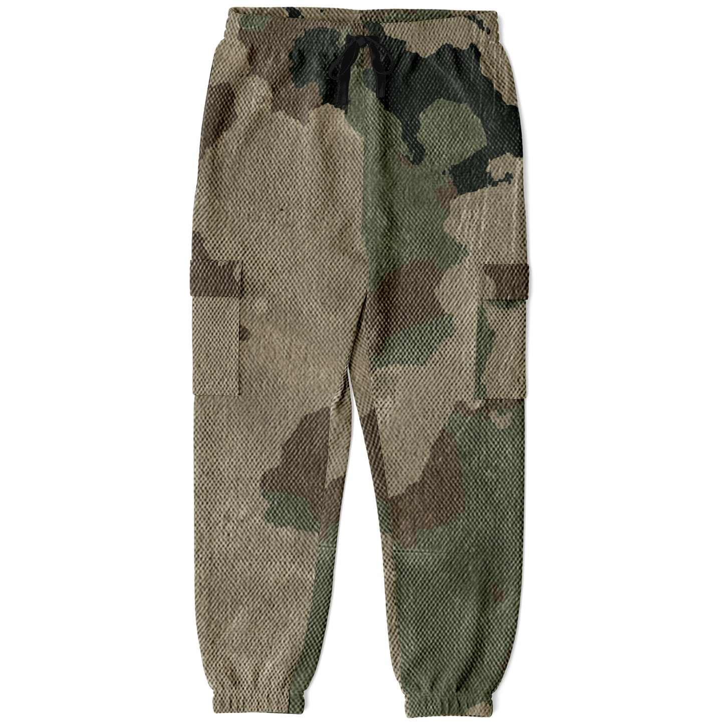 Camo Cargo Pants | Unisex | Dirty Old Brown Camouflage