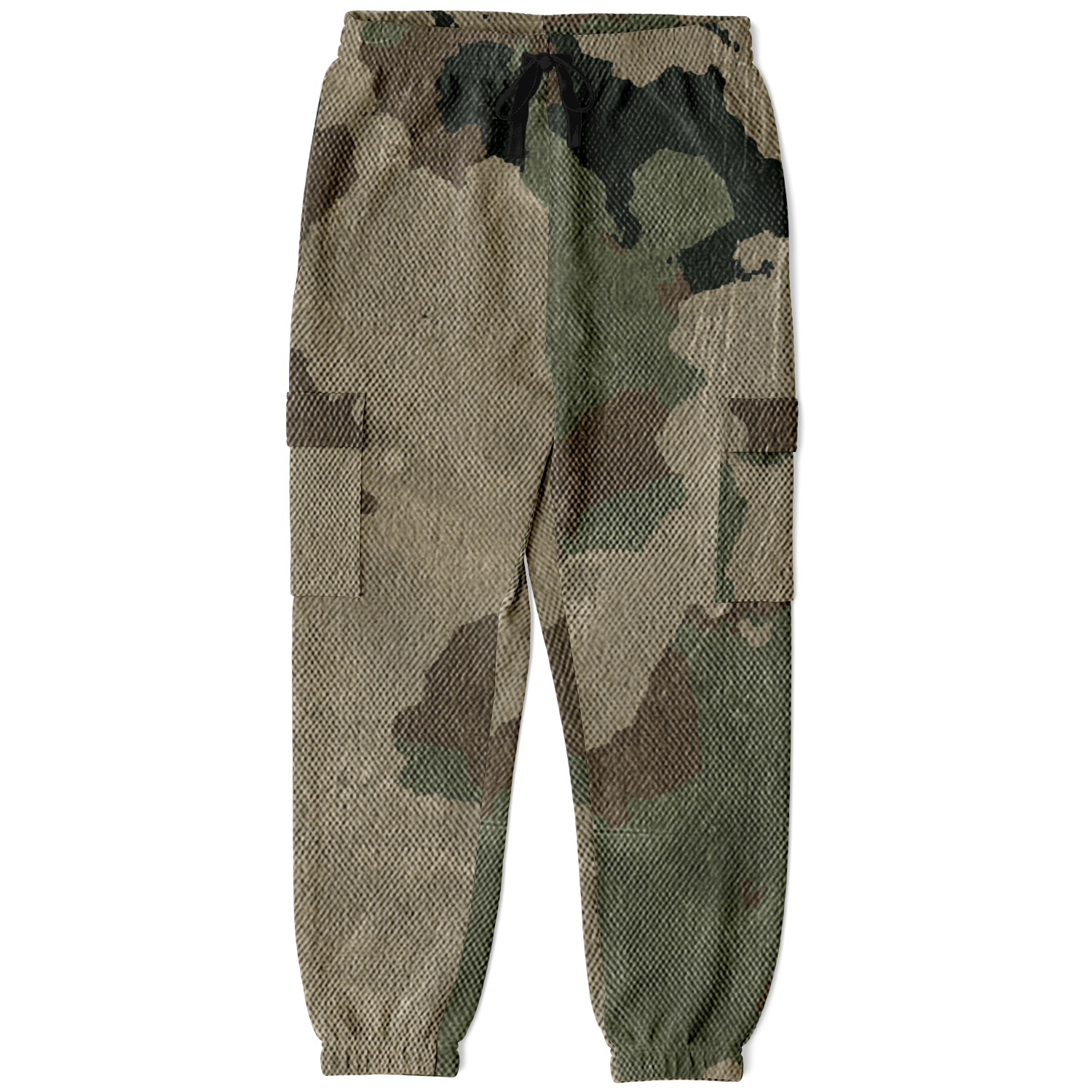 Camo Cargo Pants | Unisex | Dirty Old Brown Camouflage