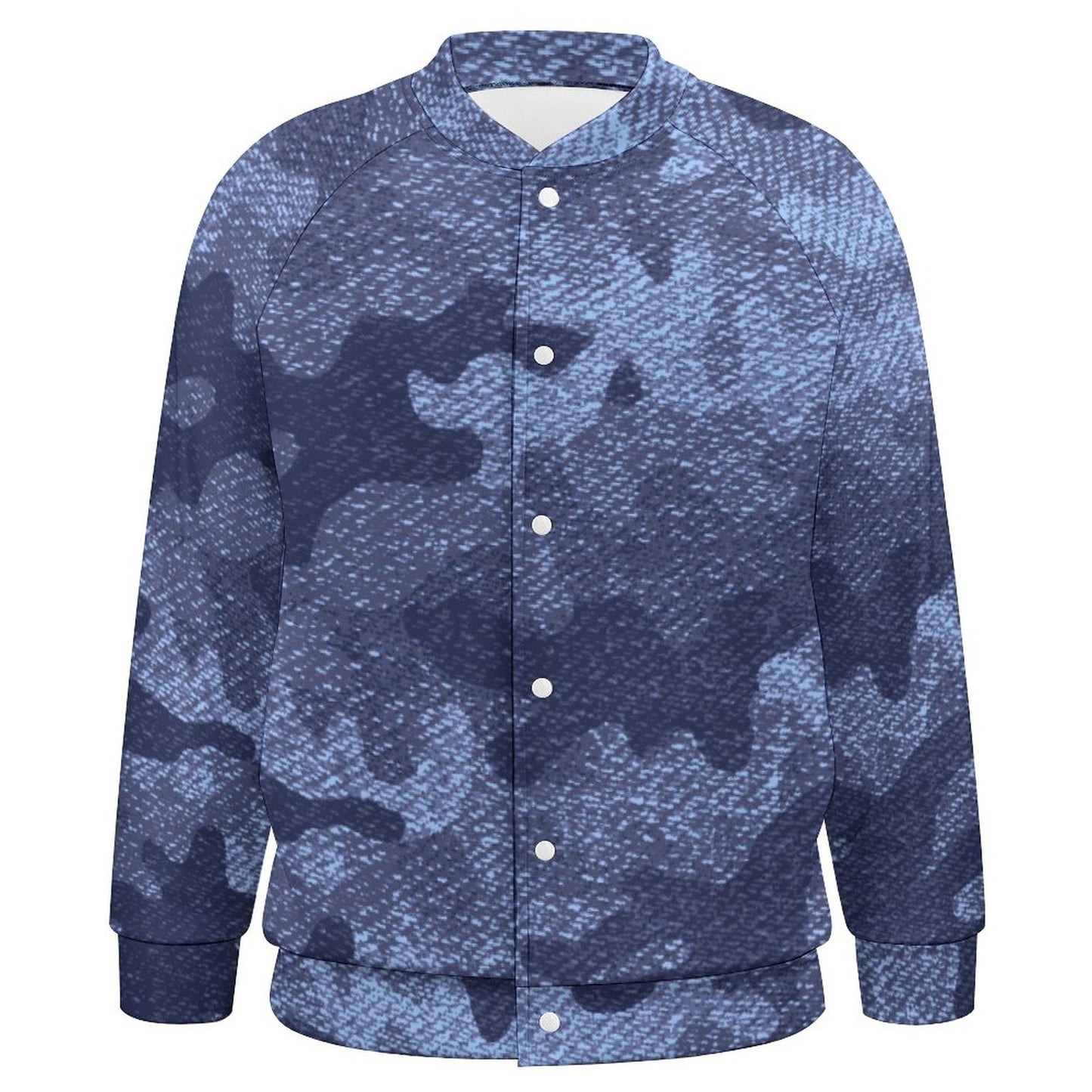 Men's Camo Jacket | Blue Denim Camouflage